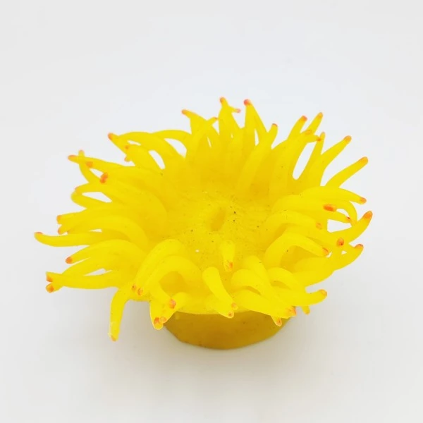 Kunstig koral Heteractis crispa M (Yellow)